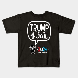 Trump 4 Jail Kids T-Shirt